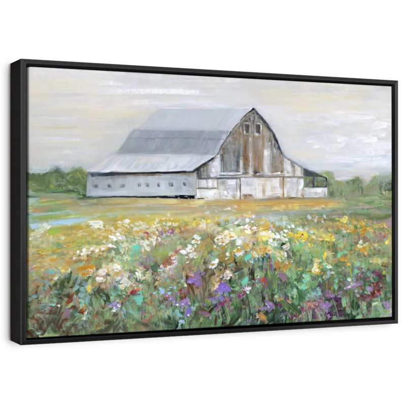 «Country Fields», reproduction sur toile, H 25 po x l 37 po