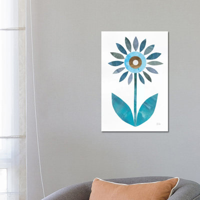 Retro Blooms III by Melissa Averinos - Wrapped Canvas Painting