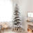 Christmas Time 6.5 ft. Silverado Pine Snow Flocked Artificial Prelit Christmas Tree with Stand and Incadenscent Smart Lights