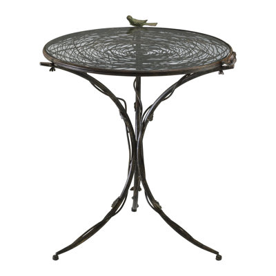 Bird Round Glass Dining Table