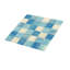 Carreau de mosaïque pour mur et plancher en verre 2 po x 2 po Mingles