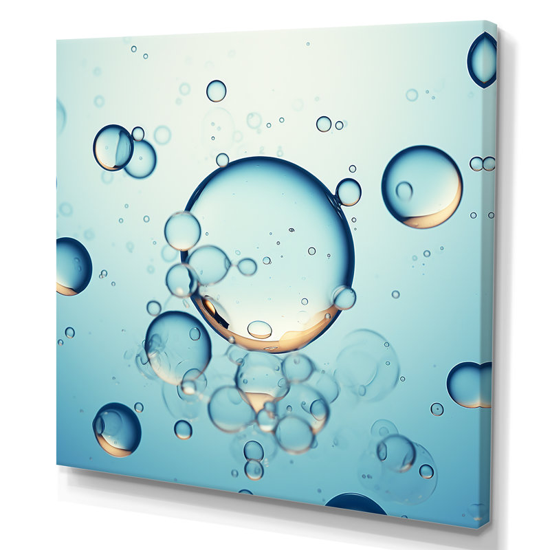 Ferments Bubble Fantasy, reproduction d'art sur toile, H 30 po x l 30 po x P 1 po, Toile tendue