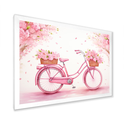 " Candy Cruise Pink Bicycle I "