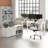 Bush Business Furniture Hustle 60W X 30D Computer Desk And Low Storage Cabinet With Doors & Shelves-103146544
