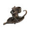 5'' H Metal Tabletop Candlestick