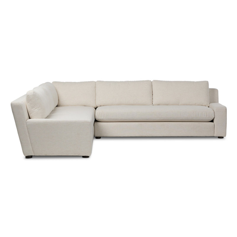 Yelena 3PC Sectional-Surrey Olive, Nomad Snow Performance Crypton