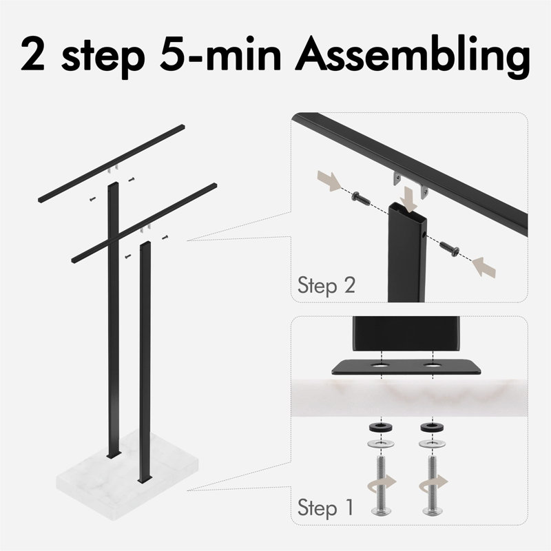 Michaell 2 Towel Stand