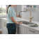Stryke Pull Down Touchless Single Handle Kitchen Faucet with Delta VoiceIQ Technology and With Accessories