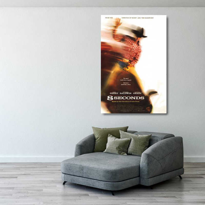 8 Seconds, 40" H x 27" W