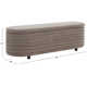 Delray Upholstered Flip Top Storage Bench