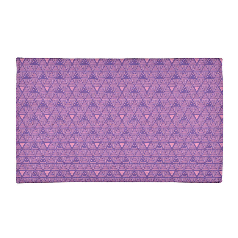 Chenille Geometric Indoor Rug, Rectangle 5' x 7'