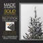 Arbre de Noël disco I - impression encadrée de qualité supérieure - prêt à être accroché - aucun clou requis - aucun clou requis-1568237632-1568237644