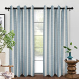 Romelia Saki Print Room Darkening Grommet Curtain Panel