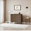 Grande commode à 4 tiroirs avec design antique et ensemble anti-basculement-106963028
