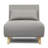 Nerissa Single 77cm Upholstered Tight Back Futon Chair