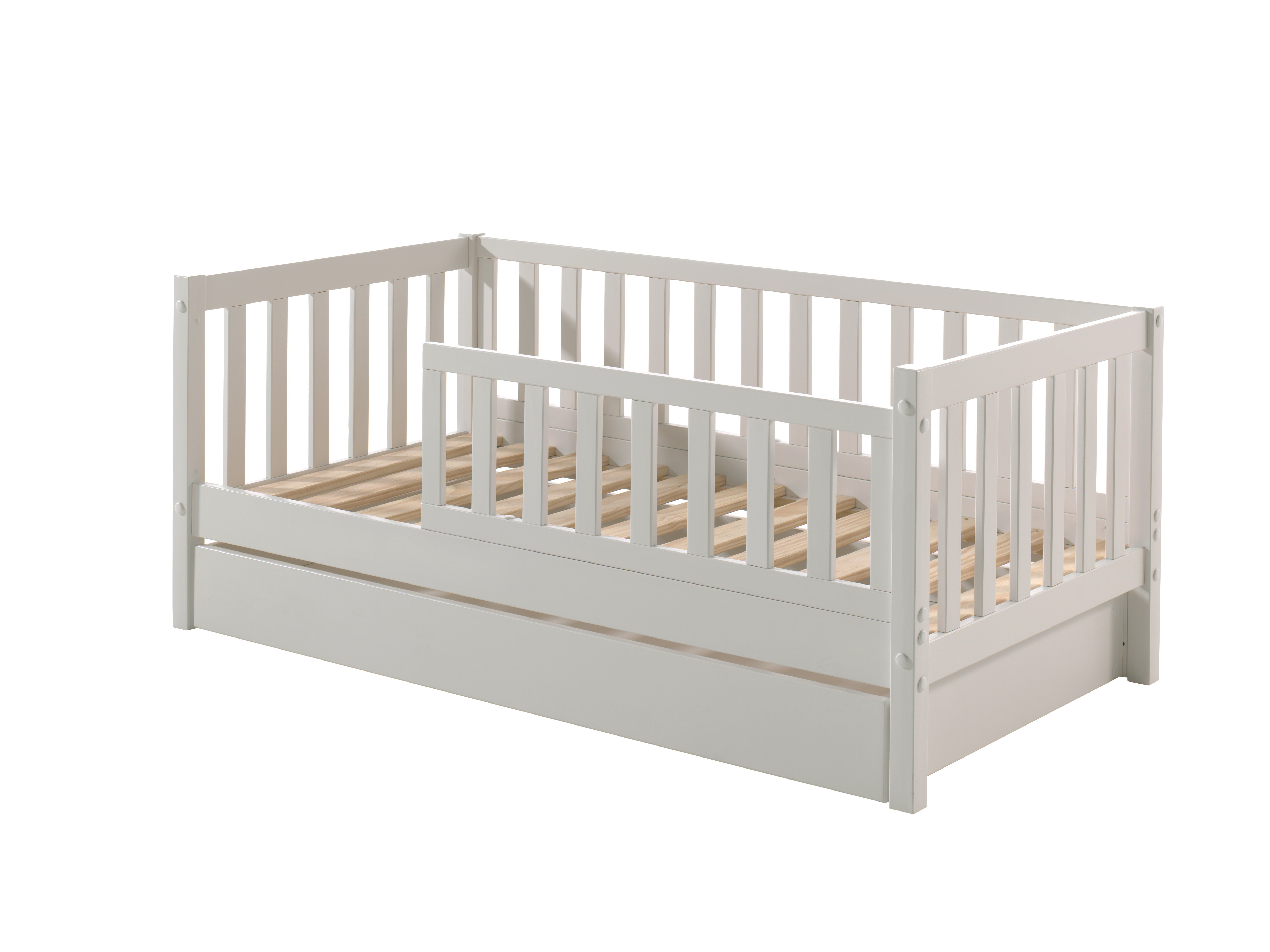 Vipack Cot Bed Toddler (70 x 140cm) Drawer Bed Frame