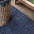 Pata Hand Woven Chunky Jute Navy Rug-553468767