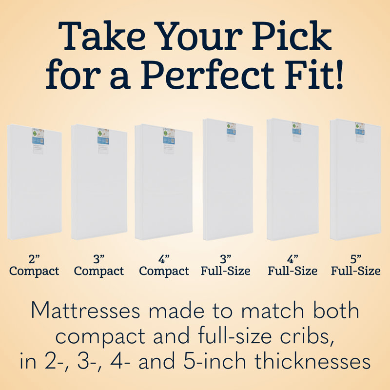 Petit matelas pour lit de bébé imperméable Infapure