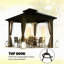 Metal Roof Gazebo Canopy,Hardtop Gazebo