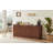 Modern Wavy Sideboard With Curved Design, 6-Door Storage Cabinet, Living Room Cabinet-751479487