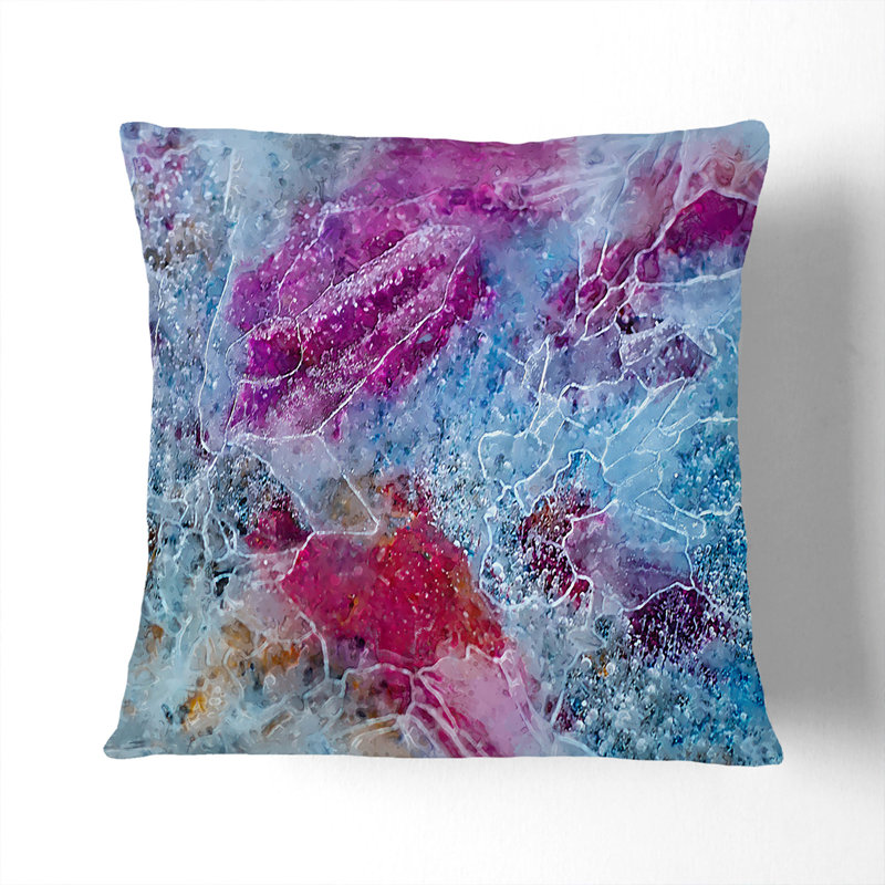 Excitement of Colour Cushion with Filling, 45cm H x 45cm W x 15cm D, Stone