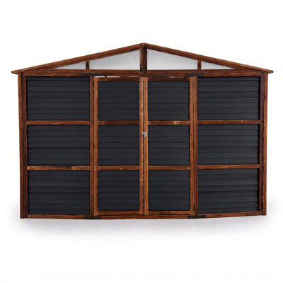 10ft.W x 12ft.D Outdoor Metal Storage Shed