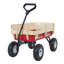 Wagon pour enfants: chariot tout-petit à tirer avec panneaux en bois, poignée pratique et capacité de poids de 330 lb.