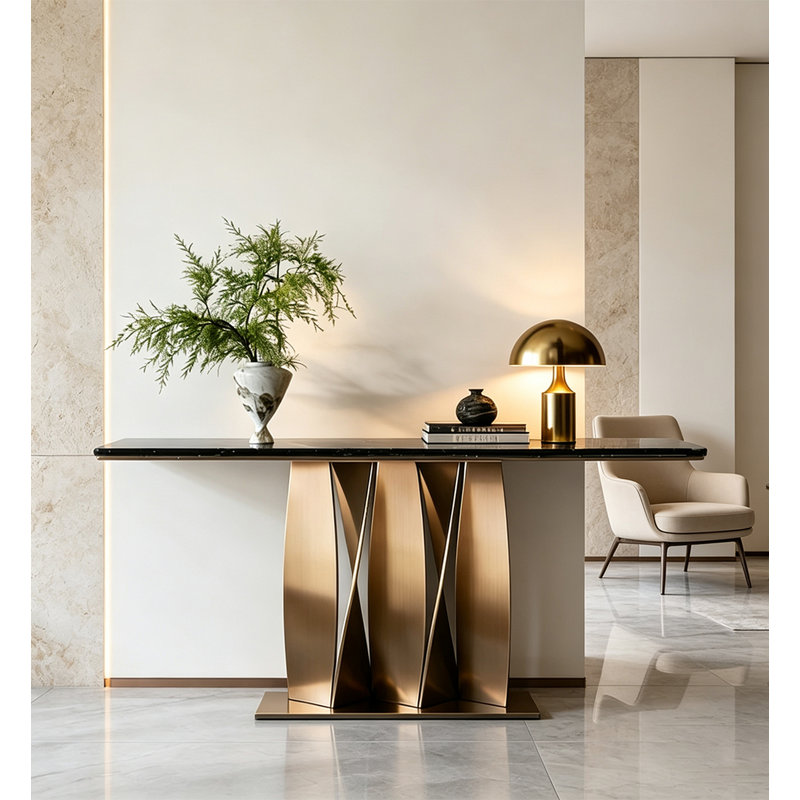 Table d'appoint contemporaine Contemporary, 31.5" H x 55.12" W x 13.78" D