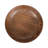 Rooks Round Wooden Decorative Ribbed Bowl