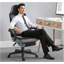 Chaise de bureau à domicile avec hauteur réglable