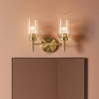 Éclairage pour meuble-lavabo à 2 lumières à intensité variable Kuniza