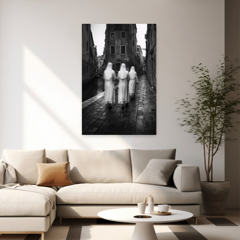 Art mural contemporain Venerig IV, H 60 po x l 40 po
