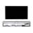 59" Floating Tv Stand With Two Open Shelves, Media Compartments And Cable Management-1699498117