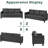 71" W 3 Seater Sofa With Usb Ports-722074206