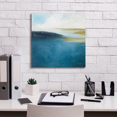 «Subtle Sea» par Julia Purinton, art mural sur toile