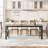Rozia Dining Table For 6~8 People, 78.7" Long Kitchen Table-377486547