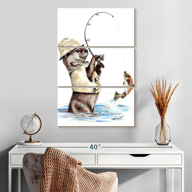 Senne Nature's Fisherman, H 32 po x l 20 po