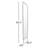 Seraphine Rectangle Metal Floor Mirror