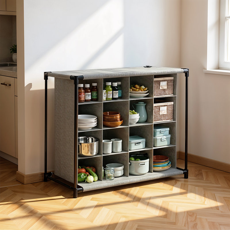4 Pair Shoe Storage Cabinet
