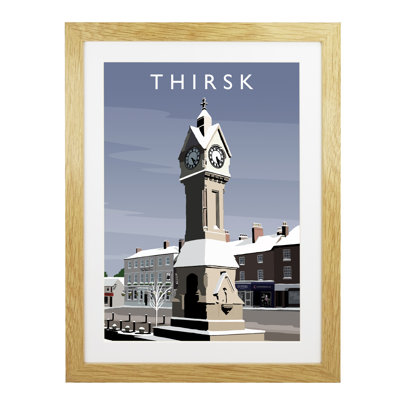 Thirsk 2 (Snow) Portrait - Print
