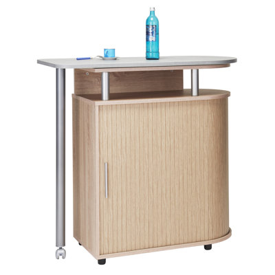 Asylbek Wood Kitchen Island