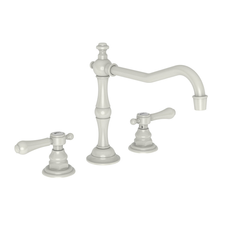Chesterfield Double Handle Kitchen Faucet, Lever, Oil Rubbed Bronze