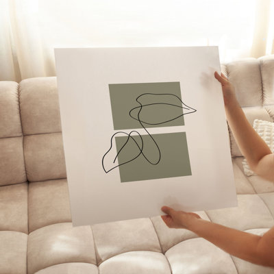 «Botanical Plant Minimalist II», reproduction d'art moderne sans cadre