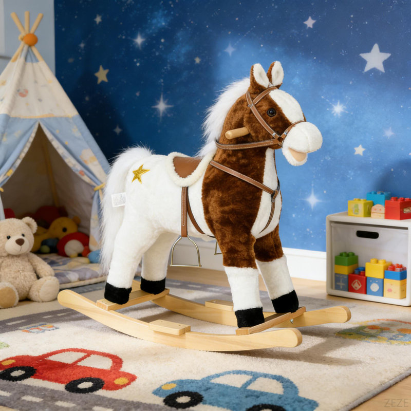 Cheval à bascule pour enfants