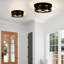 Plafonnier encastré 2 lumières Craspedia-871297603