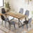 19.1'' H Linen Upholstered Metal Side Chair