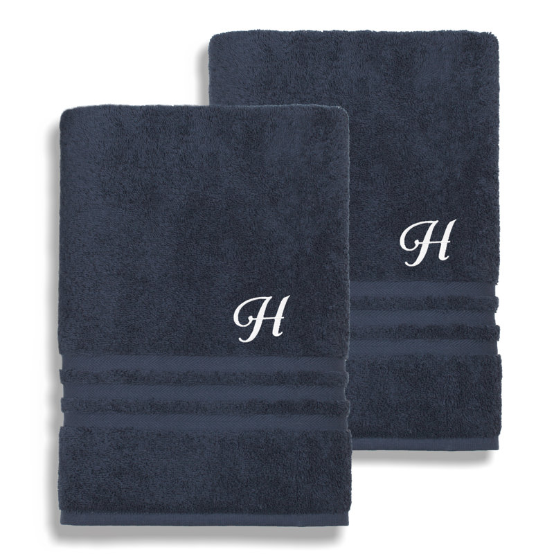 Denzi Midweight Bath Sheet, H, Twilight Blue