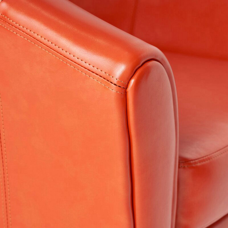 Fauteuil club en similicuir