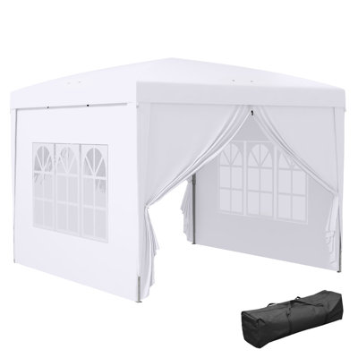 Medberry 3m x 3m Steel Pop-up Gazebo
