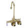 P0400 Tub Faucet with Diverter Handle and Gooseneck Spout